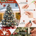 MATULSA 10/20-Pack Remote-Controlled LED Christmas Tree Candle Clips