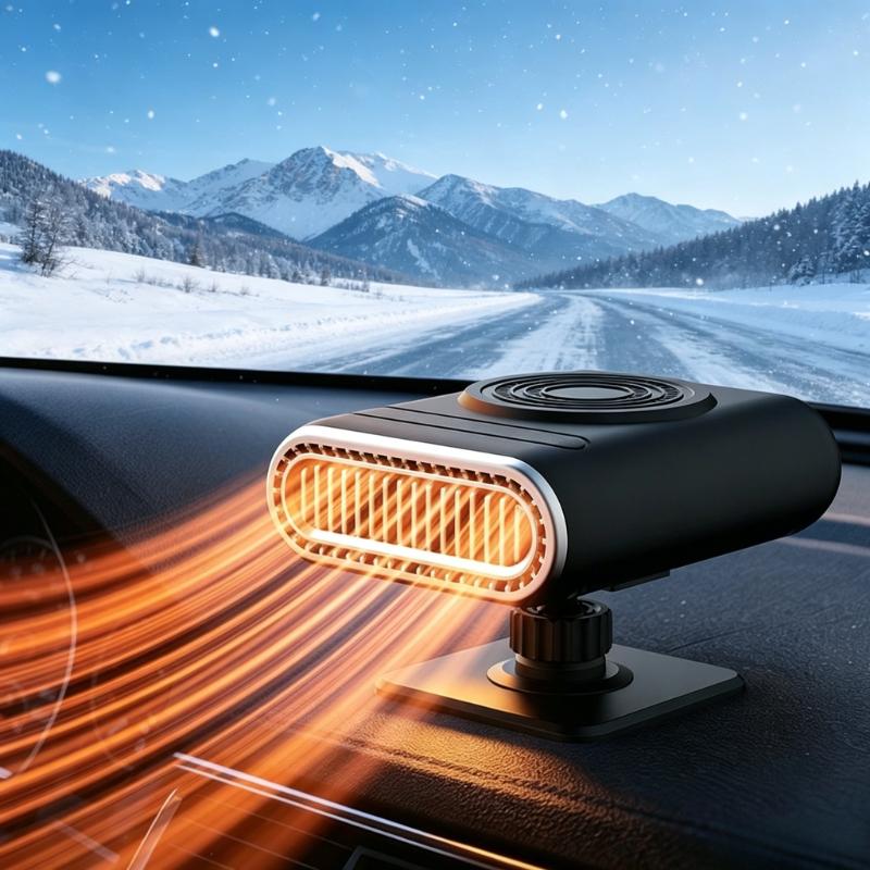12V Portable Car Heater & Windshield Defogger