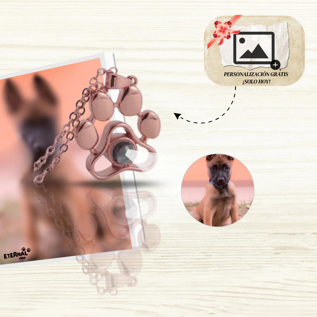 Memory Footprint Necklace