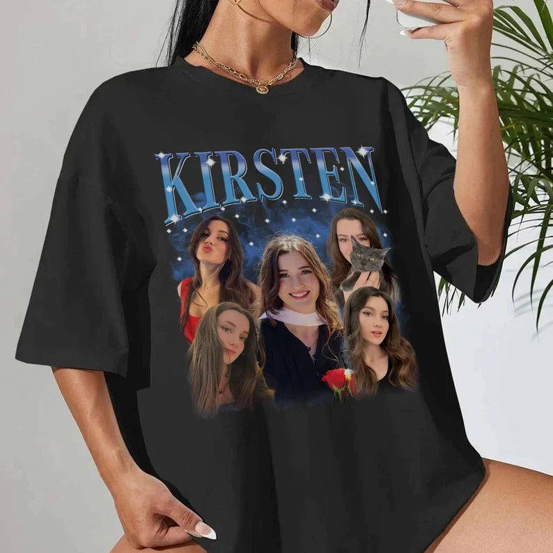 Custom Vintage Tee For Couple