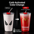 Marvel Spider-Man 700ml Cold-Only Insulated Tumbler with Lid & Steel Straw