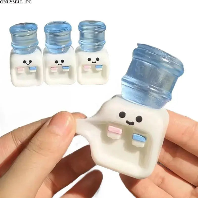 Squishy Water Dispenser Squeeze Toy Funny Stress Relief Decompression Fidget Toy for Adults and Friends Squeeze Anti Stress Toy Trending Squishy