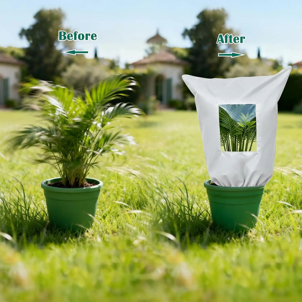 Plant Frost Cover with Viewing Window