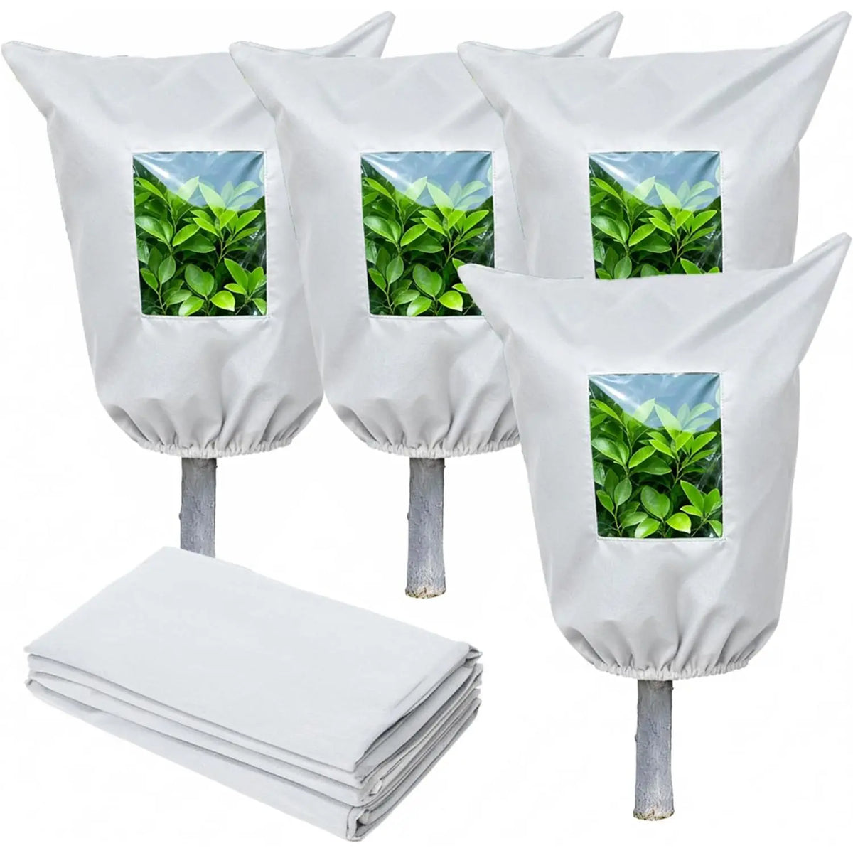 Plant Frost Cover with Viewing Window