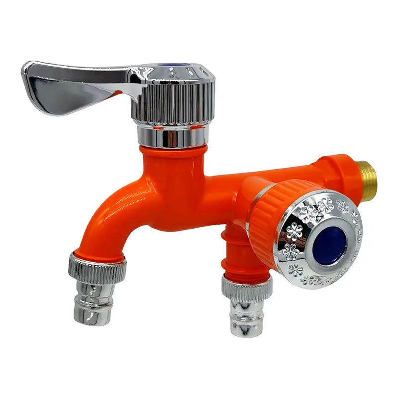 3/4-Inch Dual-Outlet Faucet with Independent Washer & Dishwasher Valves