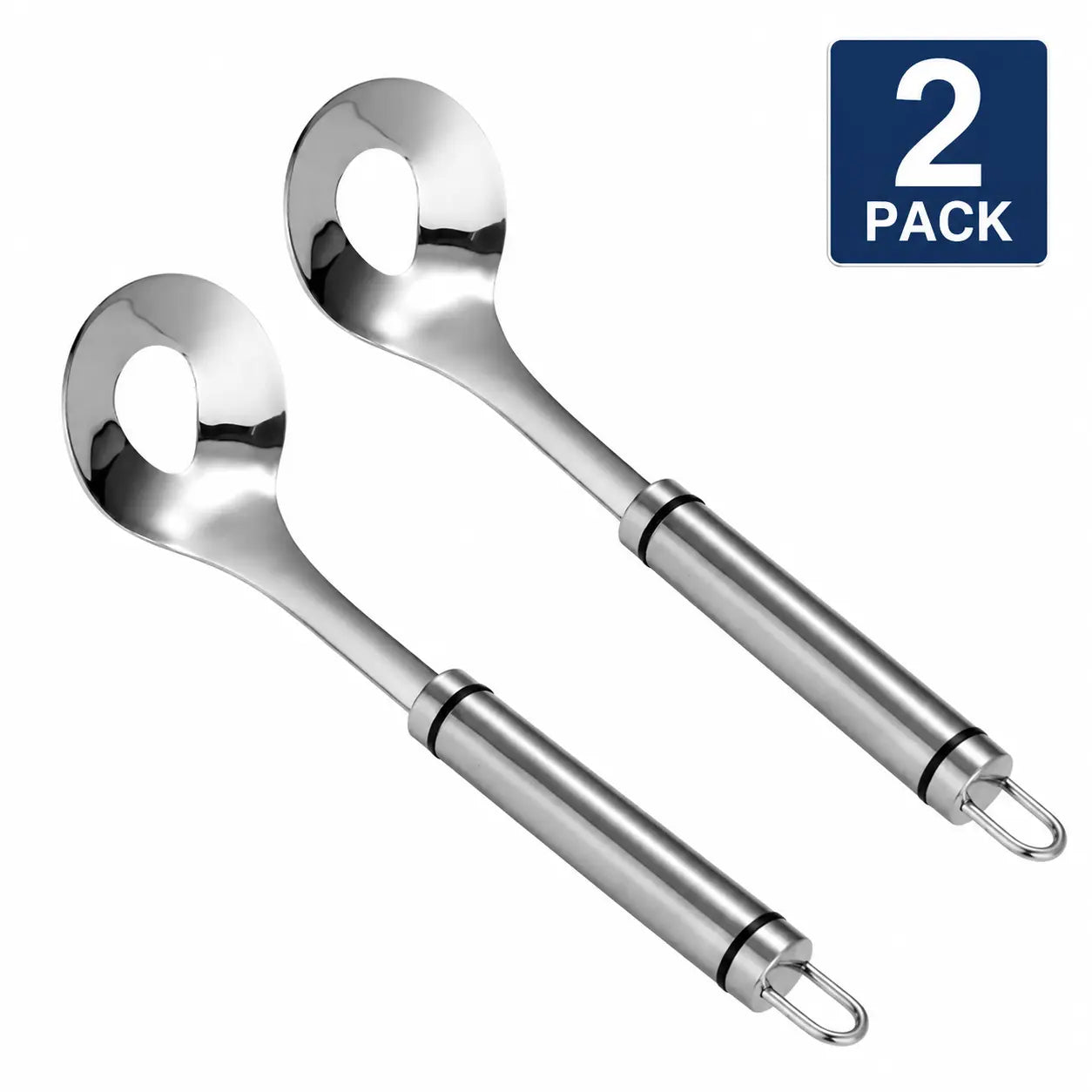 Stainless Steel Meatball Maker Spoon, Easy-Squeeze Non-Stick Scoop for Meatballs, Fish Balls & Shrimp Paste