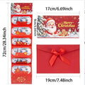 2/4-Pack Christmas Money Envelopes with 6-Slot Folding Cash Holders for Holiday Gifts & Gift Cards