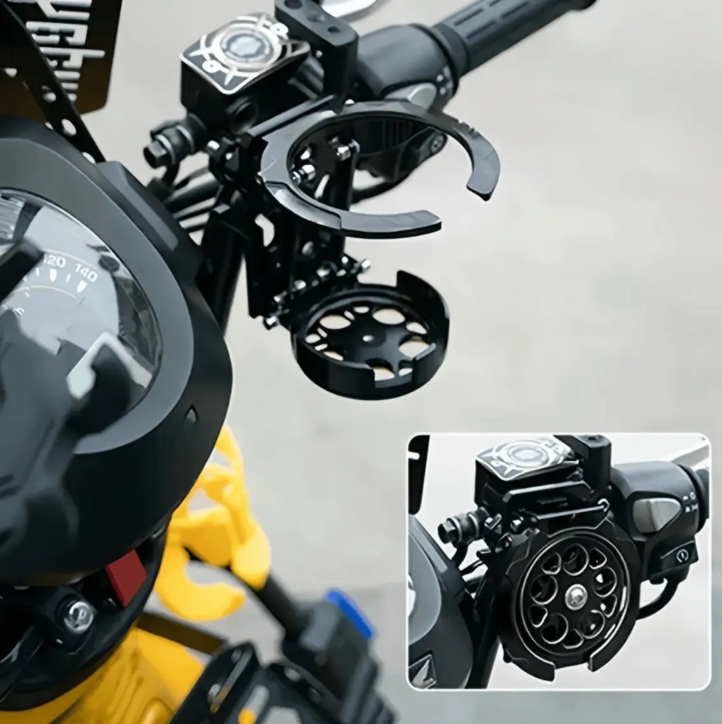360° Rotating Foldable Handlebar Bottle Holder