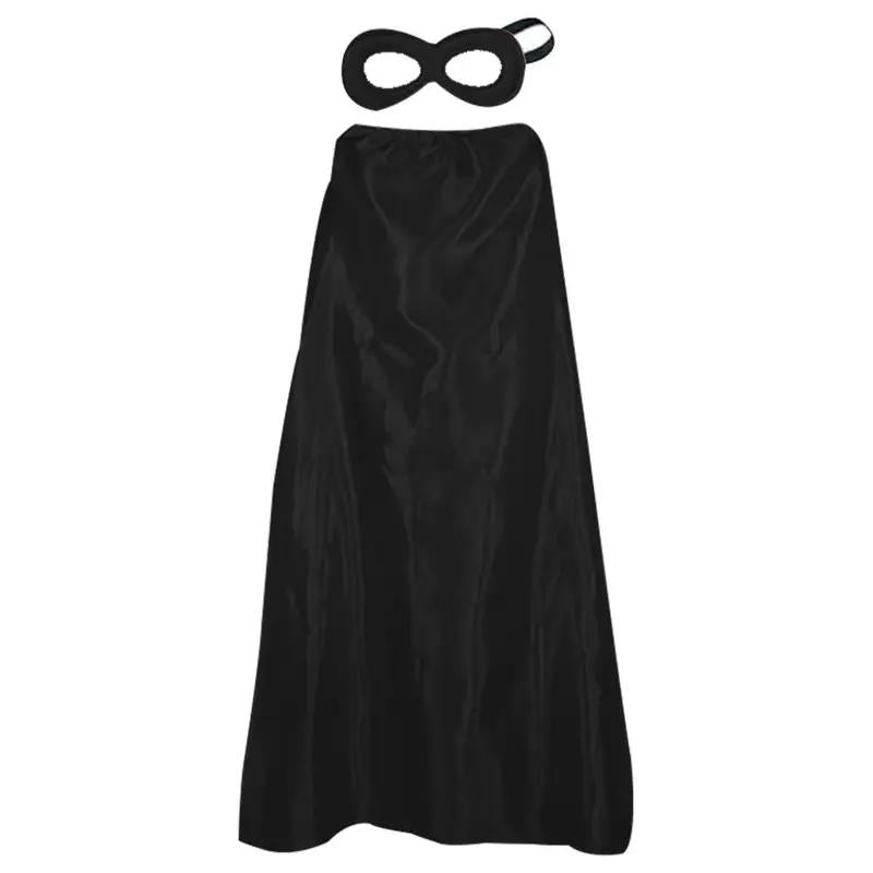 Unisex Adult Superhero Cape & Mask Costume Set