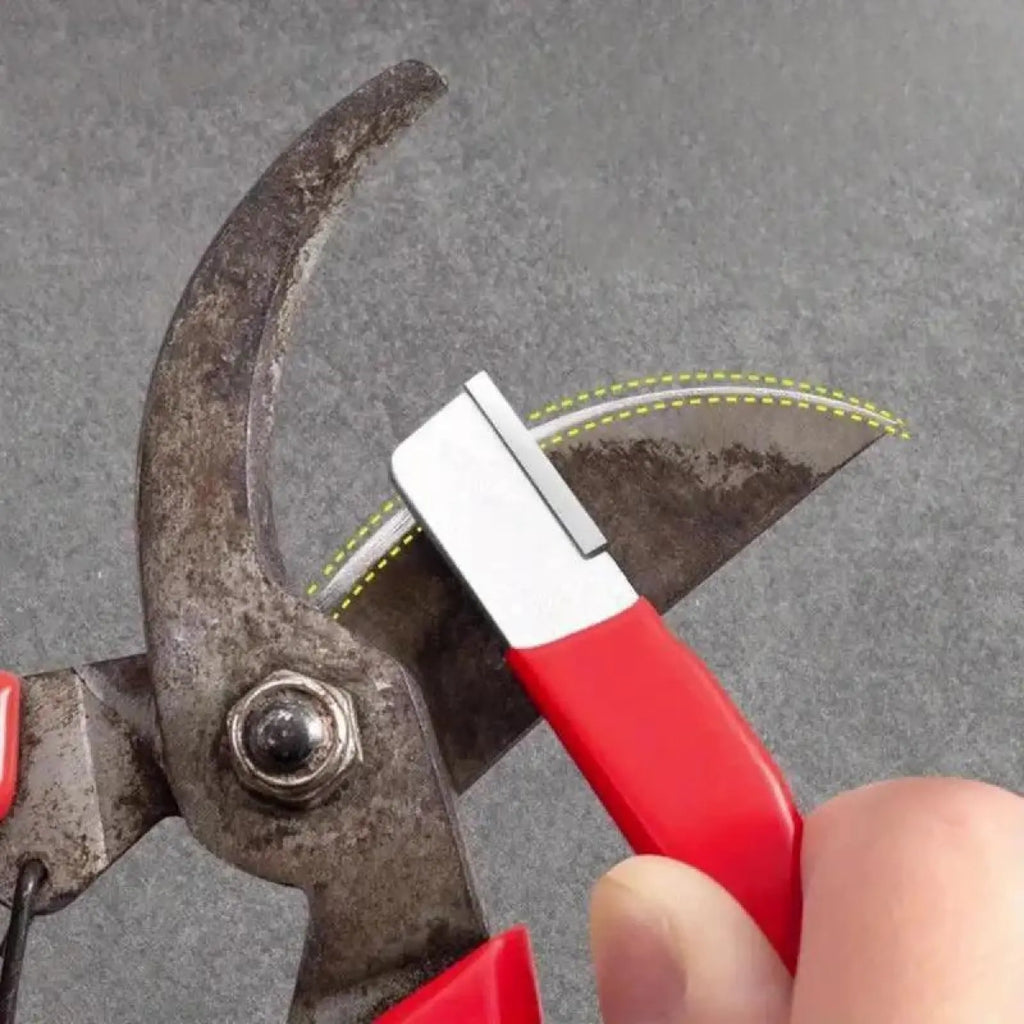 Precision Edge Multi-Use Sharpener Tool for Kitchen & Garden