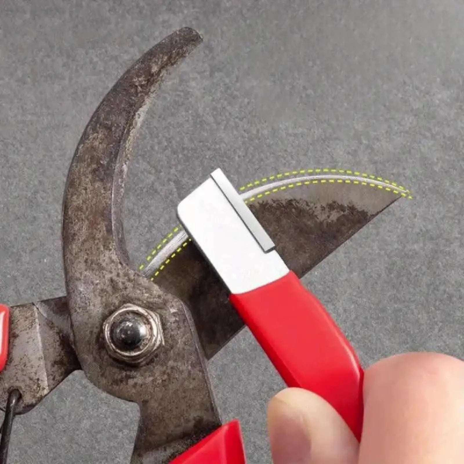 Precision Edge Multi-Use Sharpener Tool for Kitchen & Garden