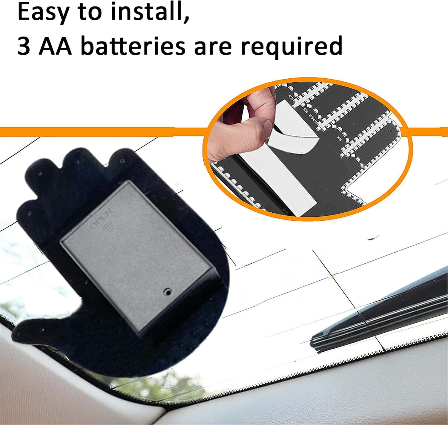 Innovative Wireless Car Gesture Light