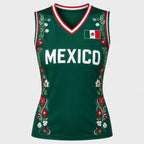 A sleeveless V-neck top made from lightweight, breathable fabric—suitable for watching soccer matches, fan gatherings, and everyday summer wear. Casual Sporty Top Fan Sportswear Top