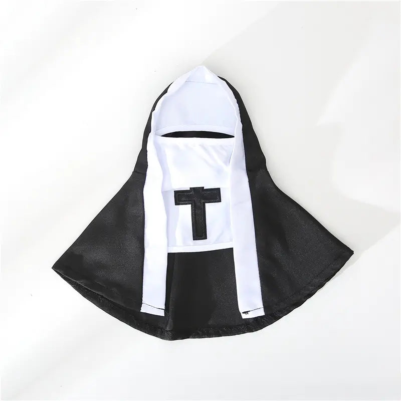 Hooded Nun Costume for Small & Medium Dogs and Cats