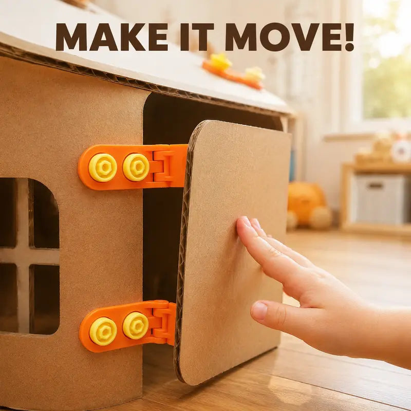 Kids’ Cardboard Construction & STEM Craft Tool Kit