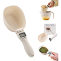 Digital Food Measuring Spoon Scale with Adjustable Measuring Cup for Cooking, Baking & Pet Food Portions