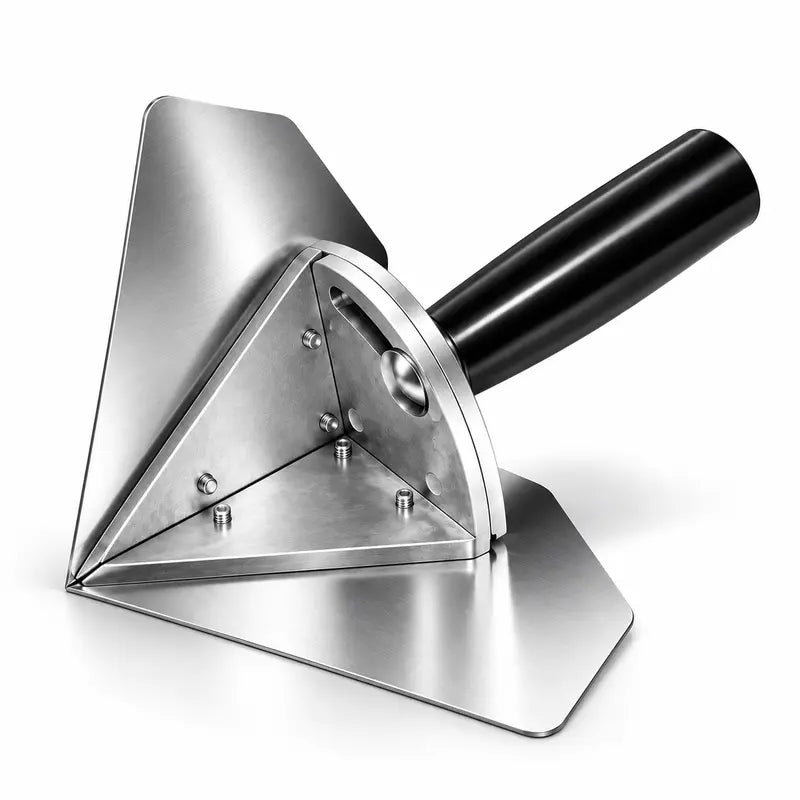 Stainless Steel Interior Corner Finishing Trowel for Plaster & Putty