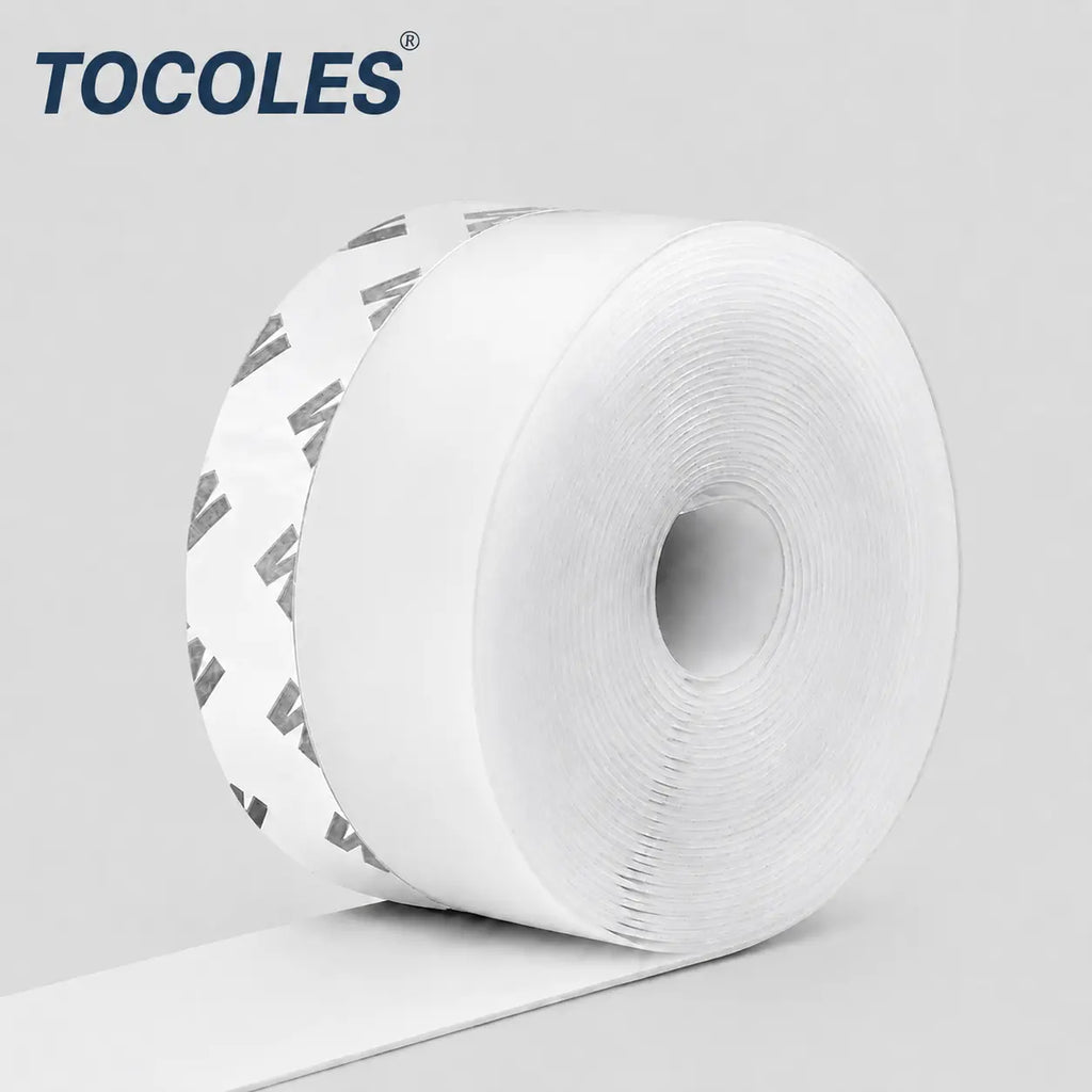 32.8FT Adhesive PU Weather Stripping Tape, Draft & Dust Seal for Doors, Windows & Gaps
