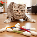 6PCS Extra Large Interactive Cat Toy Wand, Durable Bite-Resistant Pet Playstick for Indoor Cats, Reducing Boredom & Encouraging Play