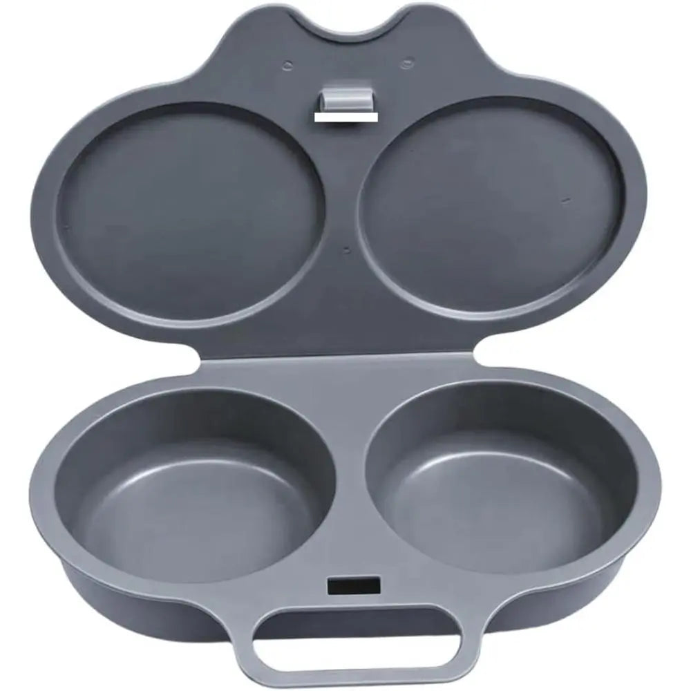 BPA-Free Microwave Omelette Maker, 2-Cup Non-Stick Egg Cooker for Quick Breakfasts & Easy Cleanup