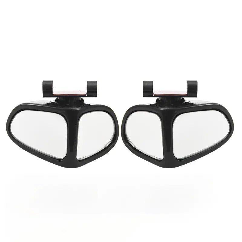 360° Rotatable Dual-Lens Blind Spot Mirror, Clip-On Rearview Auxiliary Mirror for Parking & Reversing