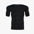 Men's Seamless Muscle-Enhancing Compression T-Shirt with Removable Muscle Pads for Everyday Wear, Cosplay & Special Occasions