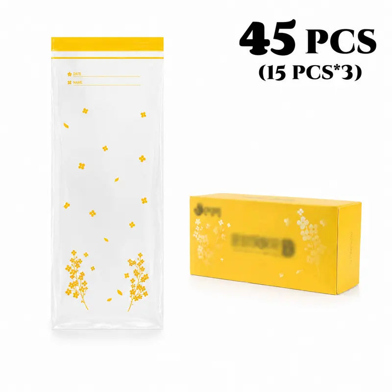Thick Double Seal Food Storage Bags, Reusable Self-Sealing Pouches, Food Grade Airtight Bags for Refrigerator Organization & Food Portioning-MM1