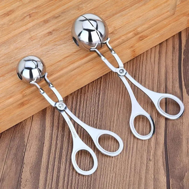 Stainless Steel Meatball Maker & Portion Scoop