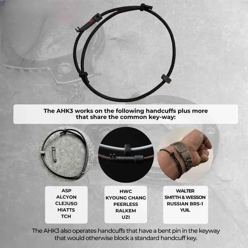 Survival Wrist Strap-Survival Bracelet- Emergency Glass Breaker, Secure & Comfortable Style