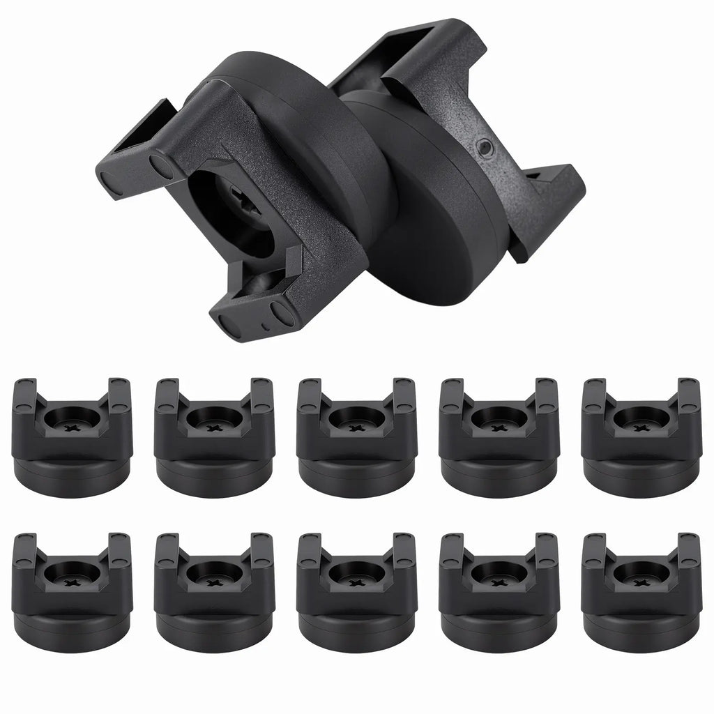 22mm Magnetic Cable Tie Mounts, 22lbs Strong Wire Holders for Home, Office, Marine & Electrical Cable Management