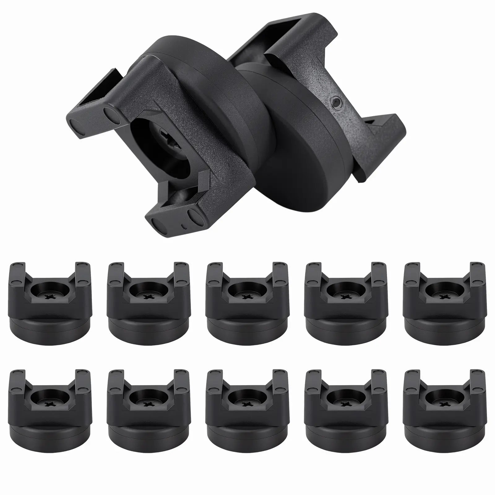 22mm Magnetic Cable Tie Mounts, 22lbs Strong Wire Holders for Home, Office, Marine & Electrical Cable Management