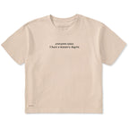 Women's I Have a Master's Degree Short Sleeve Crusher Boxy Tee