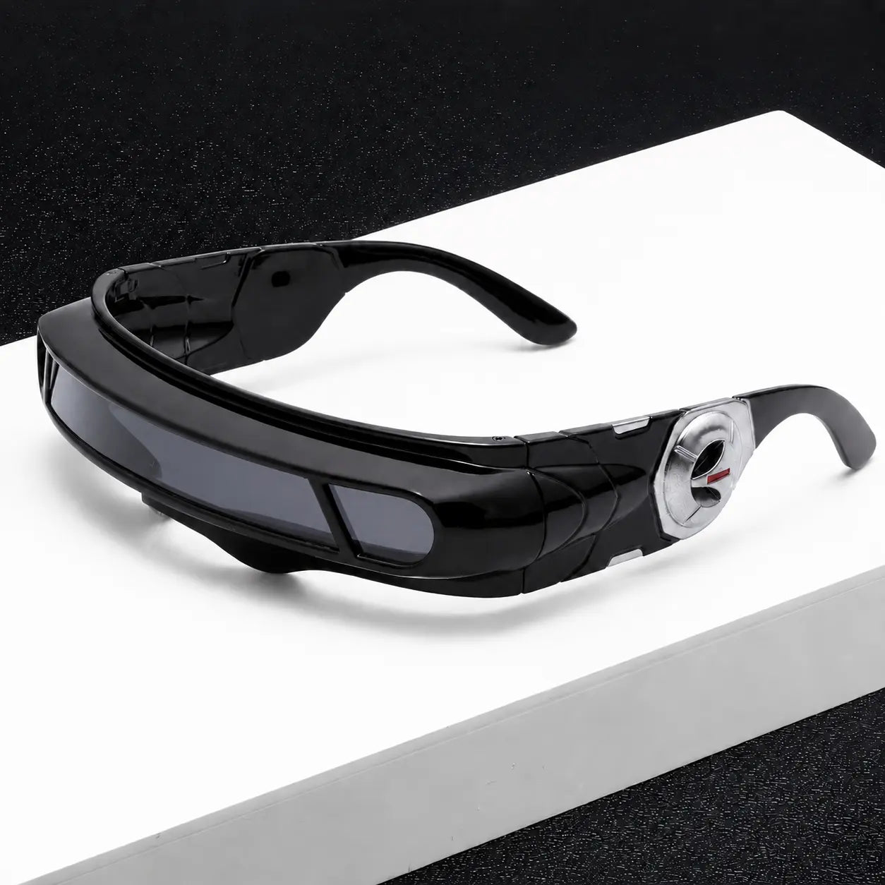 X-Energy Sunglasses Future Hero Visor Cyberpunk Eyewear Props, Party Cosplay Festival Comic Game Lens
