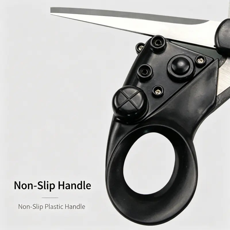 Laser-Guided Stainless Steel Scissors for Sewing, Fabric & Paper
