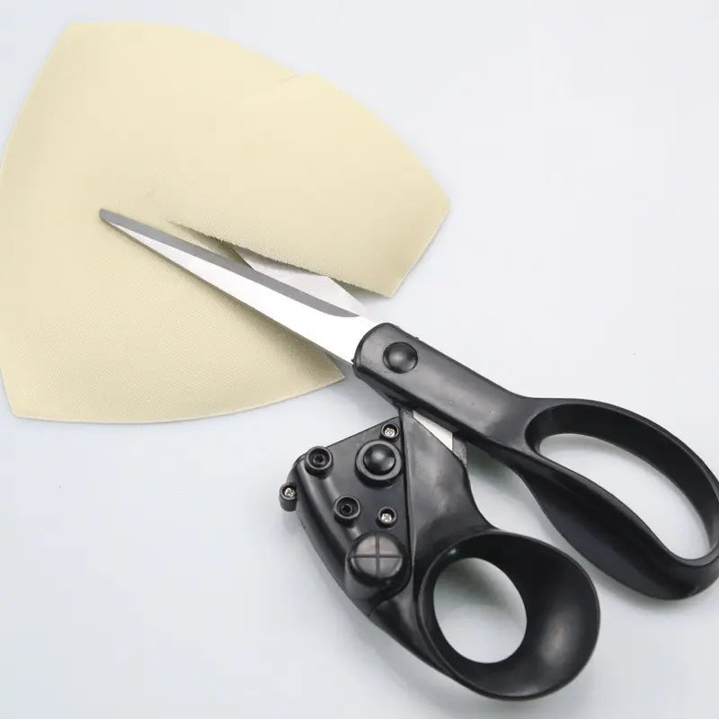 Laser-Guided Stainless Steel Scissors for Sewing, Fabric & Paper