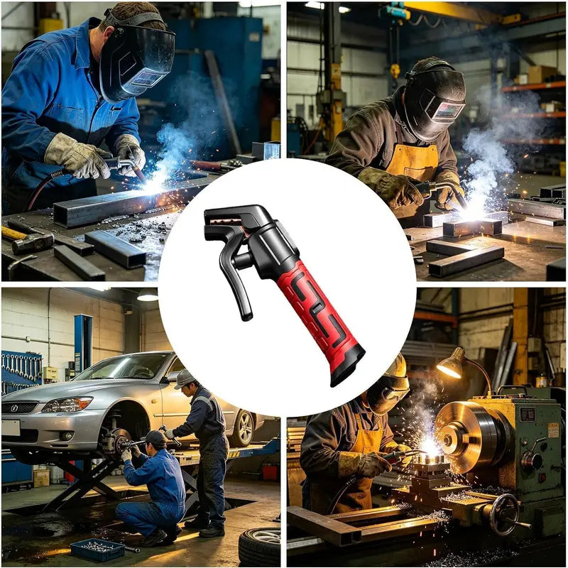 300A Multi-Angle Welding Electrode Holder with Heat-Resistant Grip