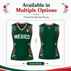 A sleeveless V-neck top made from lightweight, breathable fabric—suitable for watching soccer matches, fan gatherings, and everyday summer wear. Casual Sporty Top Fan Sportswear Top