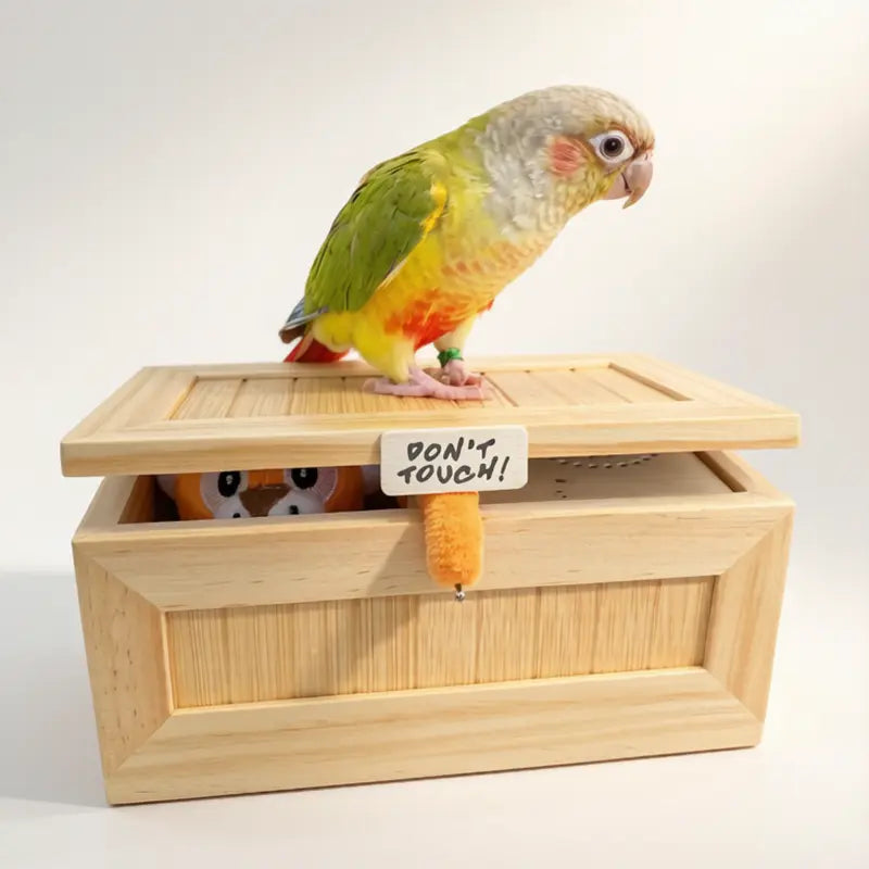 “Don’t Touch” Useless Box Interactive Prank Desk Toy