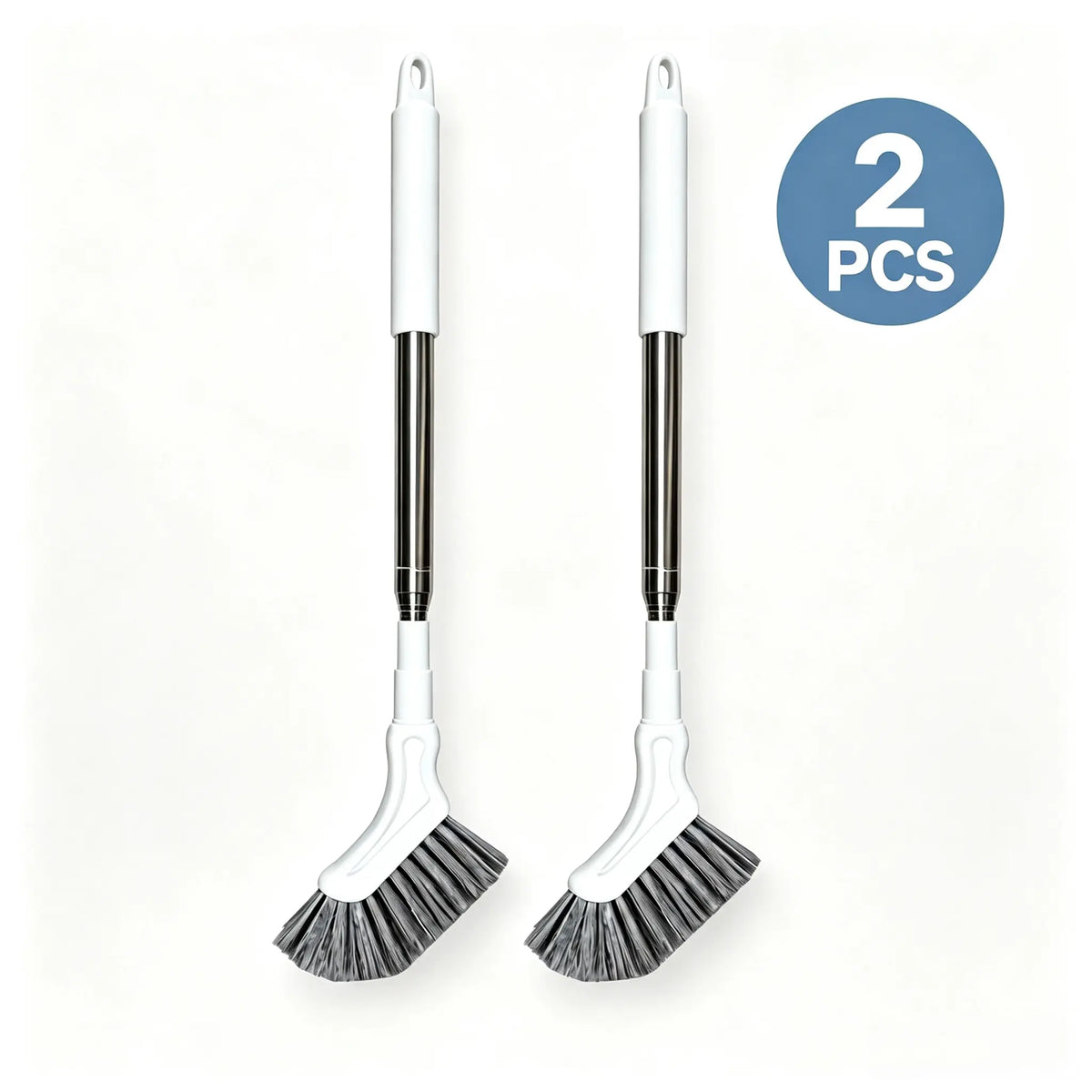 Adjustable Telescopic Long-Handle Crevice Cleaning Brush