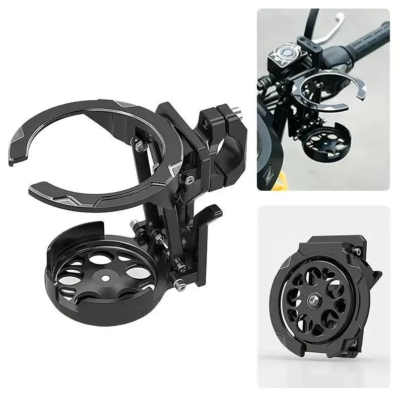 360° Rotating Foldable Handlebar Bottle Holder