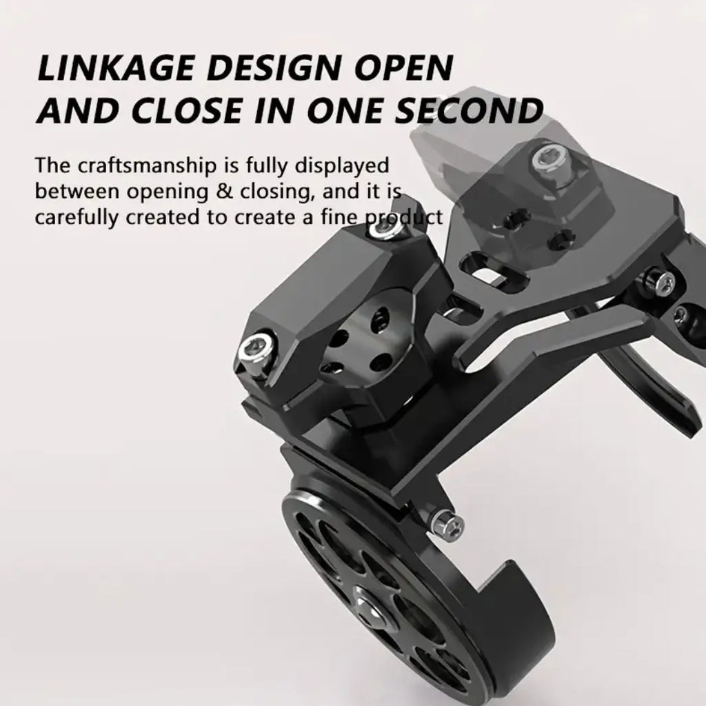 360° Rotating Foldable Handlebar Bottle Holder