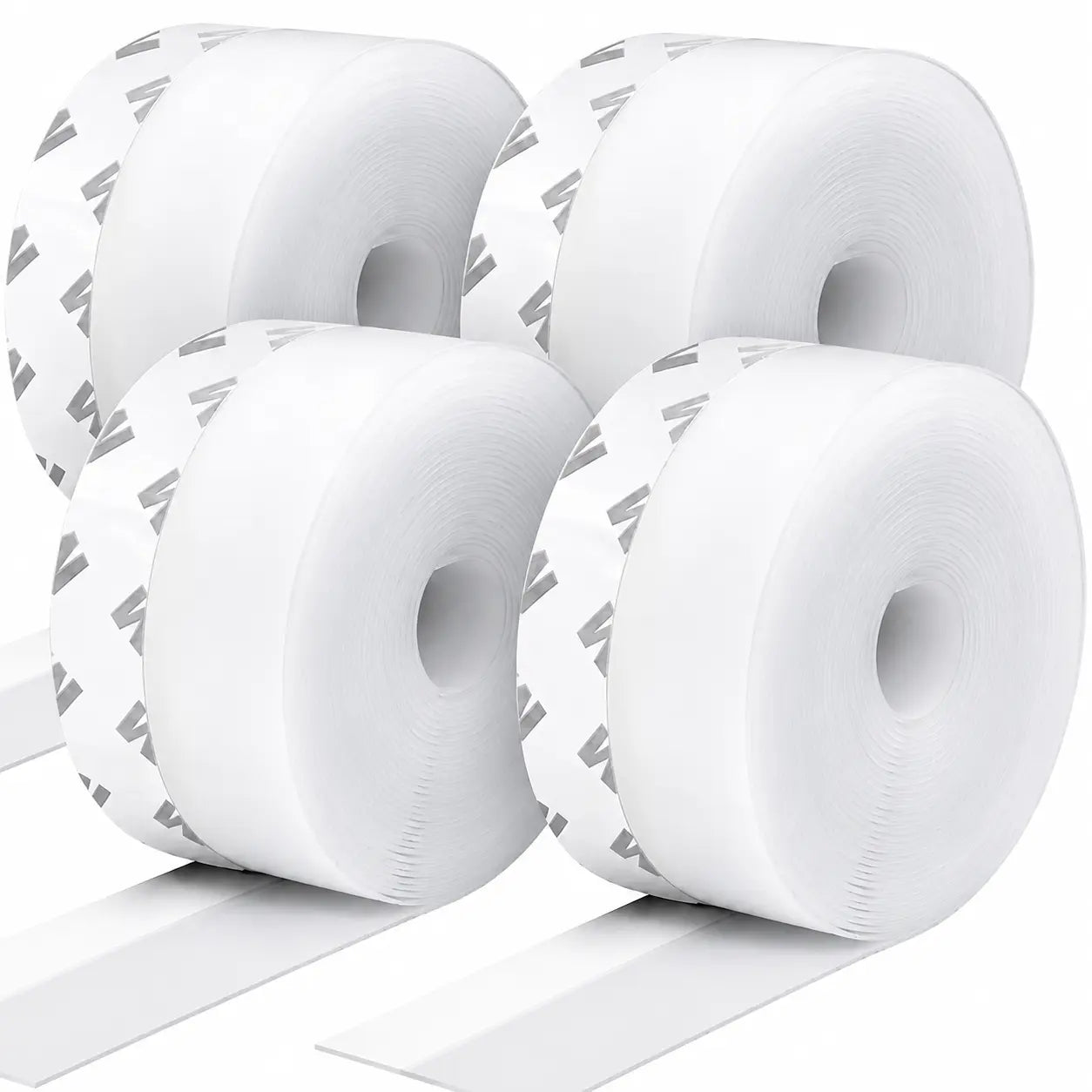 32.8FT Adhesive PU Weather Stripping Tape, Draft & Dust Seal for Doors, Windows & Gaps