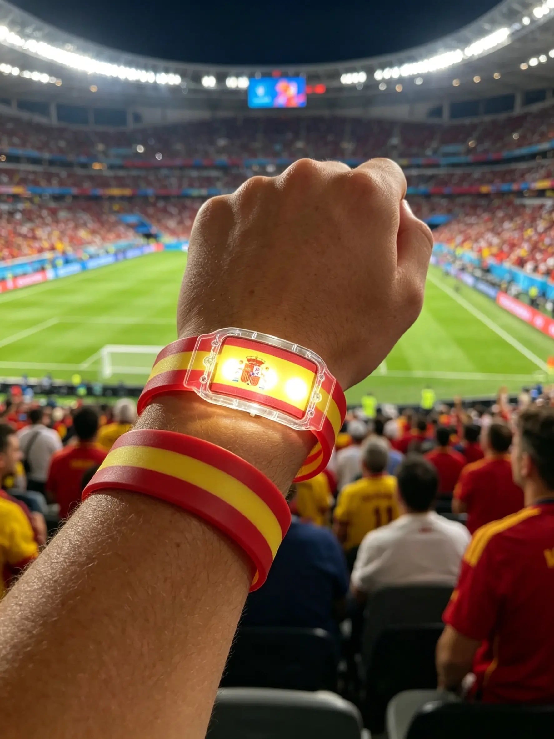USA Flag LED Light-Up Bracelets