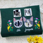 Personalized In My Cat Mom Era Shirt, Sweatshirt or Hoodie, Embroidered Gift for Proud Cat Mom
