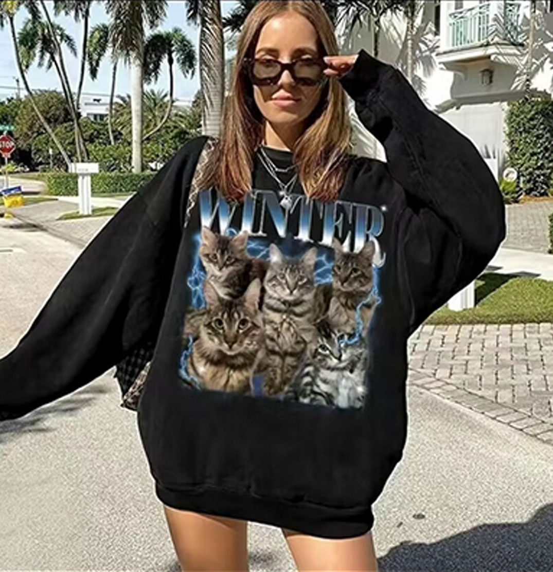 Custom Unique Vintage Photo Pet Tee/Sweatshirt/Hoodie