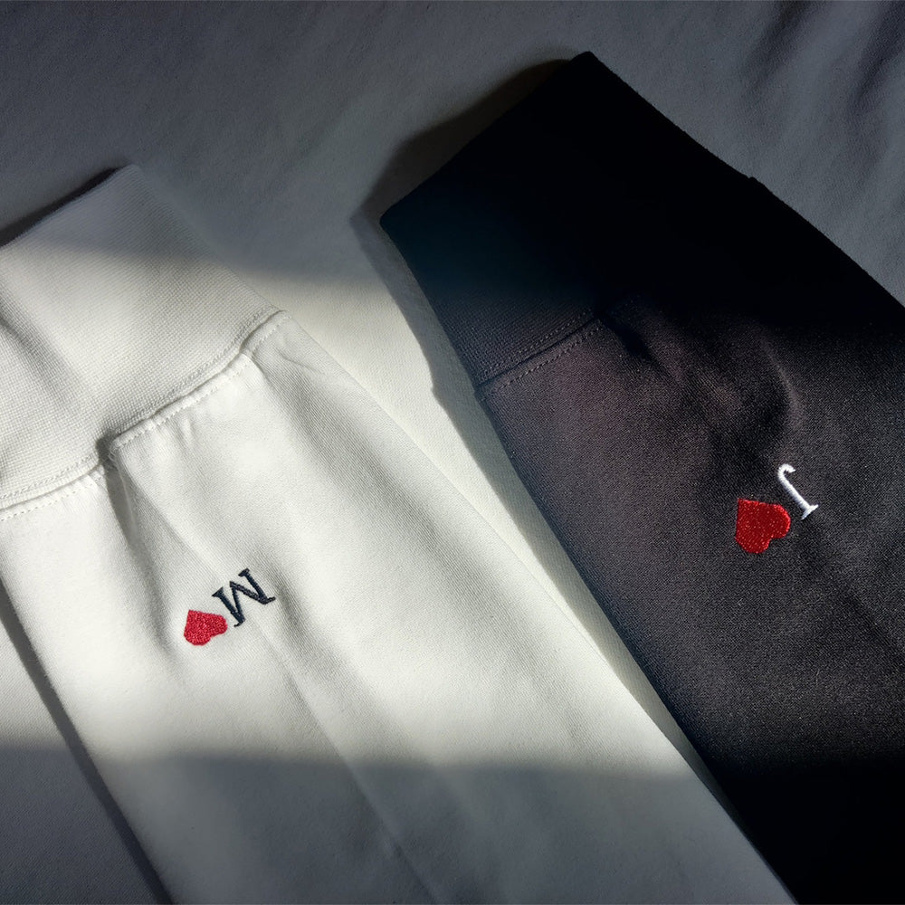 Custom Roman Numeral Date Couple's Hooide💕Sweatshirt