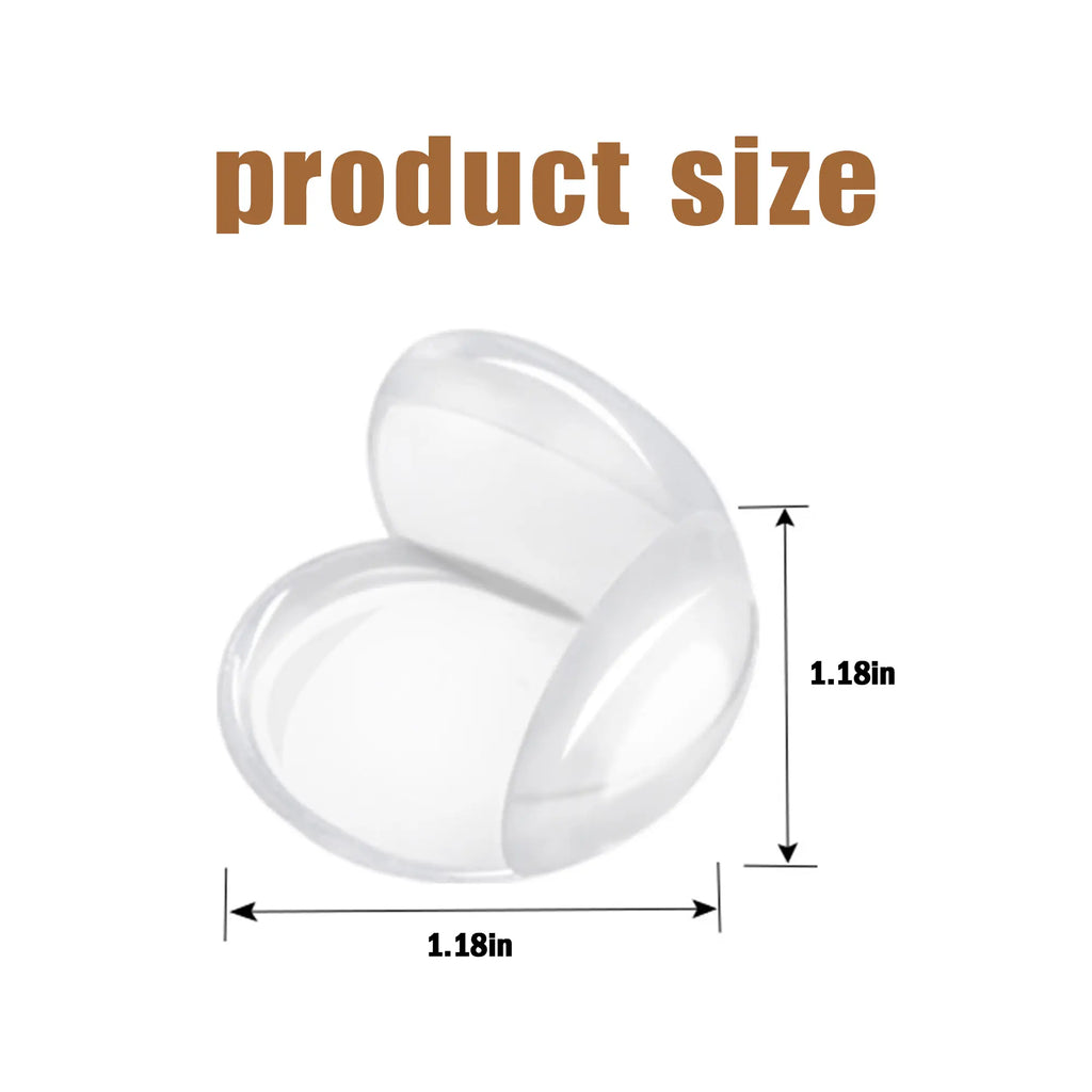 16 Counts Furniture Corner Protector, Round Edge Cushion with All-Round Protection