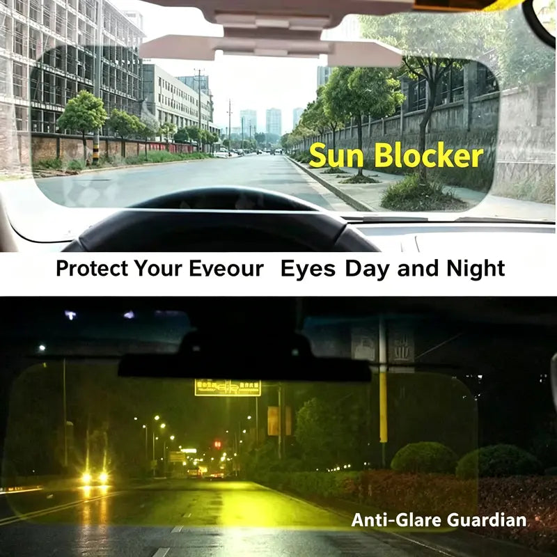 Adjustable Dual-Lens Day & Night Car Anti-Glare Visor