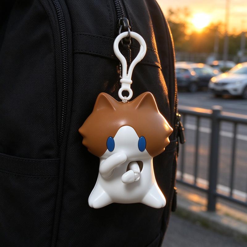 Interactive Kitten Pendant, Bag Charm Gift Package with Decorative Accessories for Luggage & Bag Accessories Collection