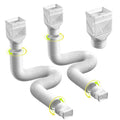 2-Pack 21–68-Inch Expandable Gutter Downspout Extensions with Leaf Filters